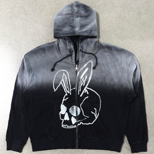 Skull Waffle Zip